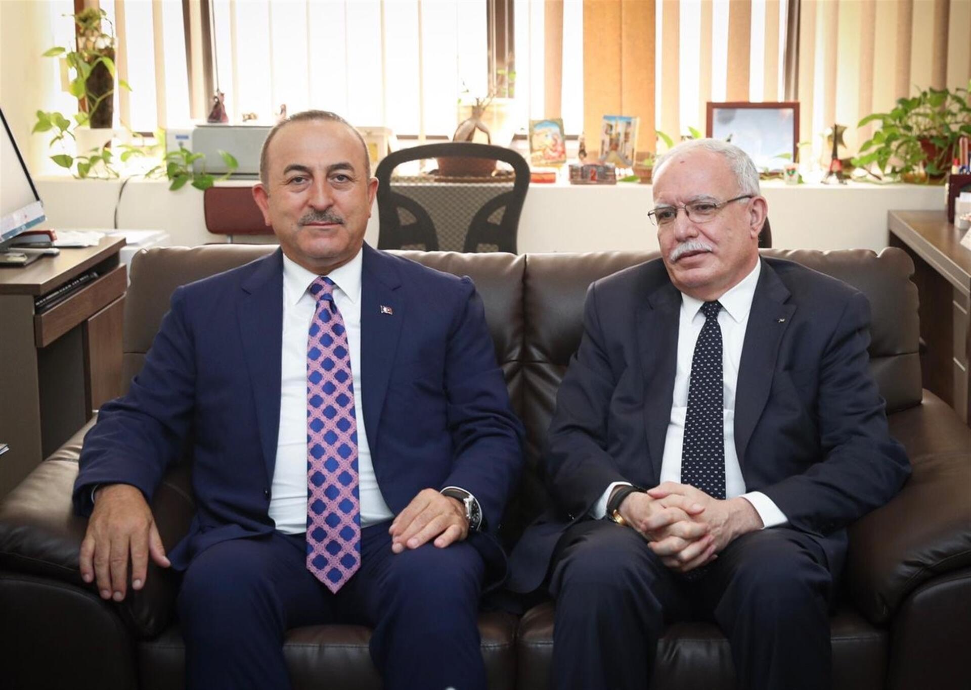 Dışişleri Bakanı Çavuşoğlu Filistinli mevkidaşı Malki ile görüştü