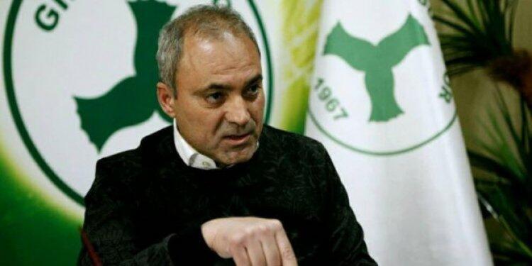Giresunspor'da teknik direktör Sözeri ile yollar ayrıldı