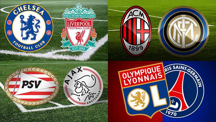 Avrupa da derbi haftası Büyük liglerde önemli maçlar