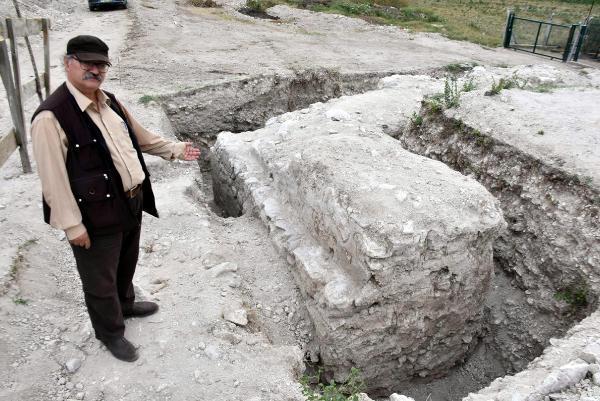 Edirne'de Bizans dönemine ait su dağıtım şebekesi bulundu