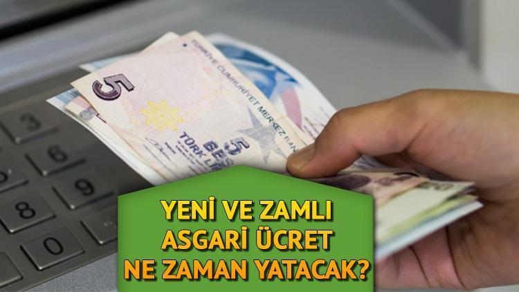 YENİ ASGARİ ÜCRET NE ZAMAN GEÇERLİ 2023 Zamlı asgari ücret ne zaman