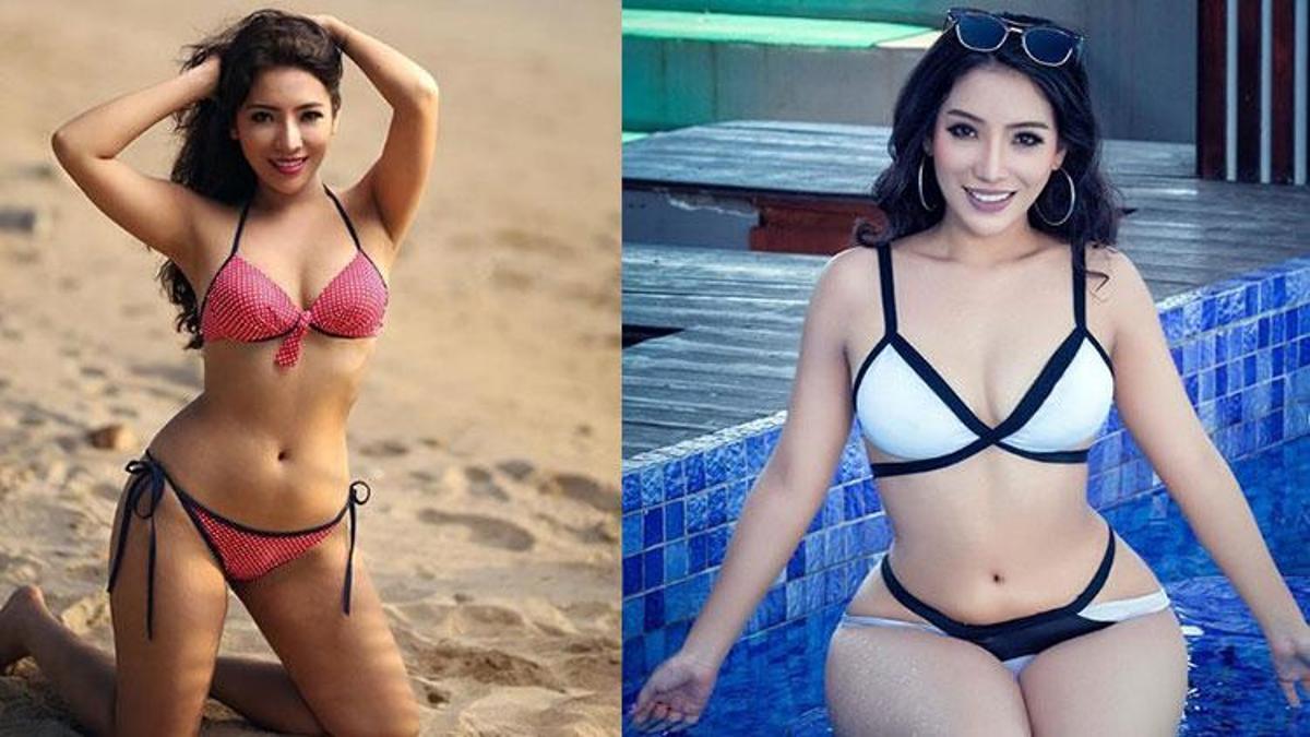 Görünüş mühendislik iyi huylu nang mwe san bikini boyunca çıkmak