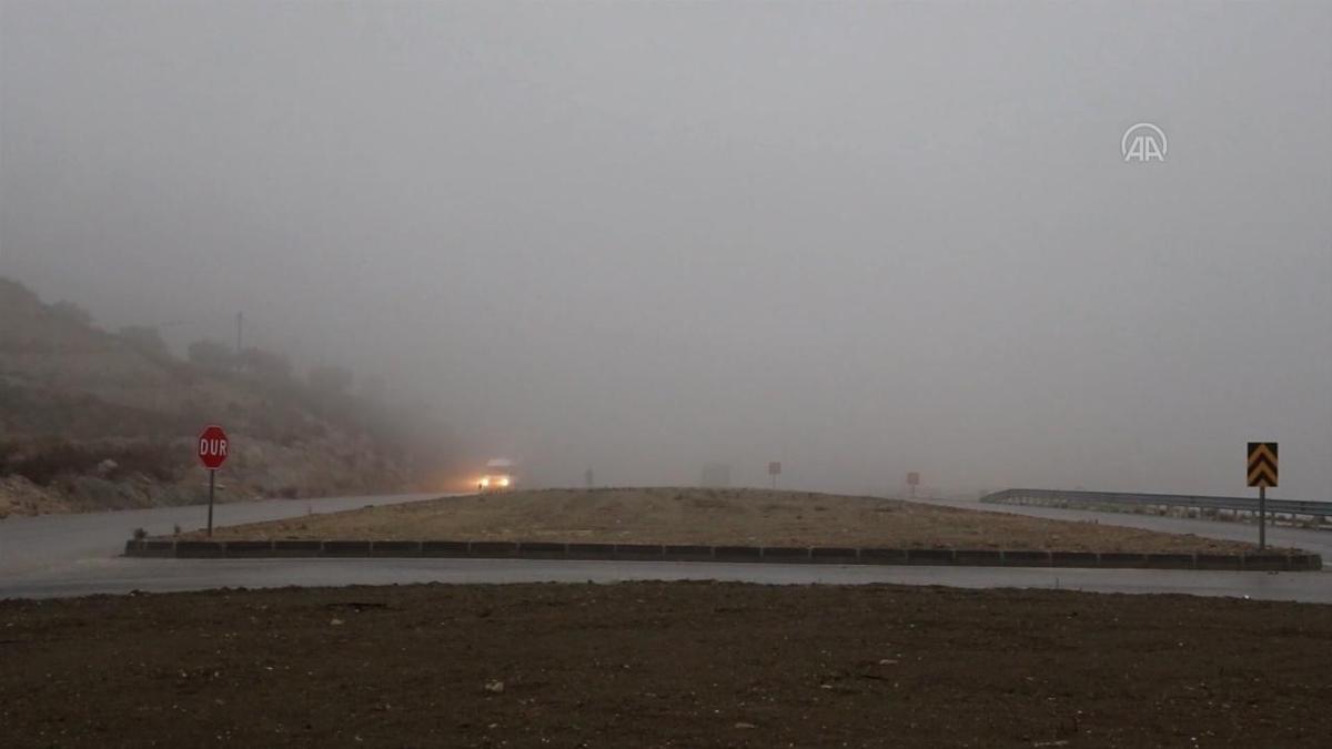 Hatay da sis trafiği olumsuz etkiledi Son Dakika Haberleri