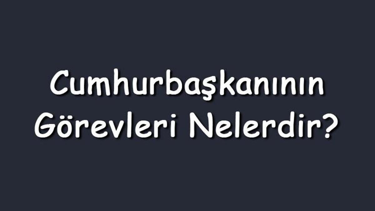 Cumhurba Kan N N G Revleri Nelerdir Maddeler Halinde Cumhurba Kan N N