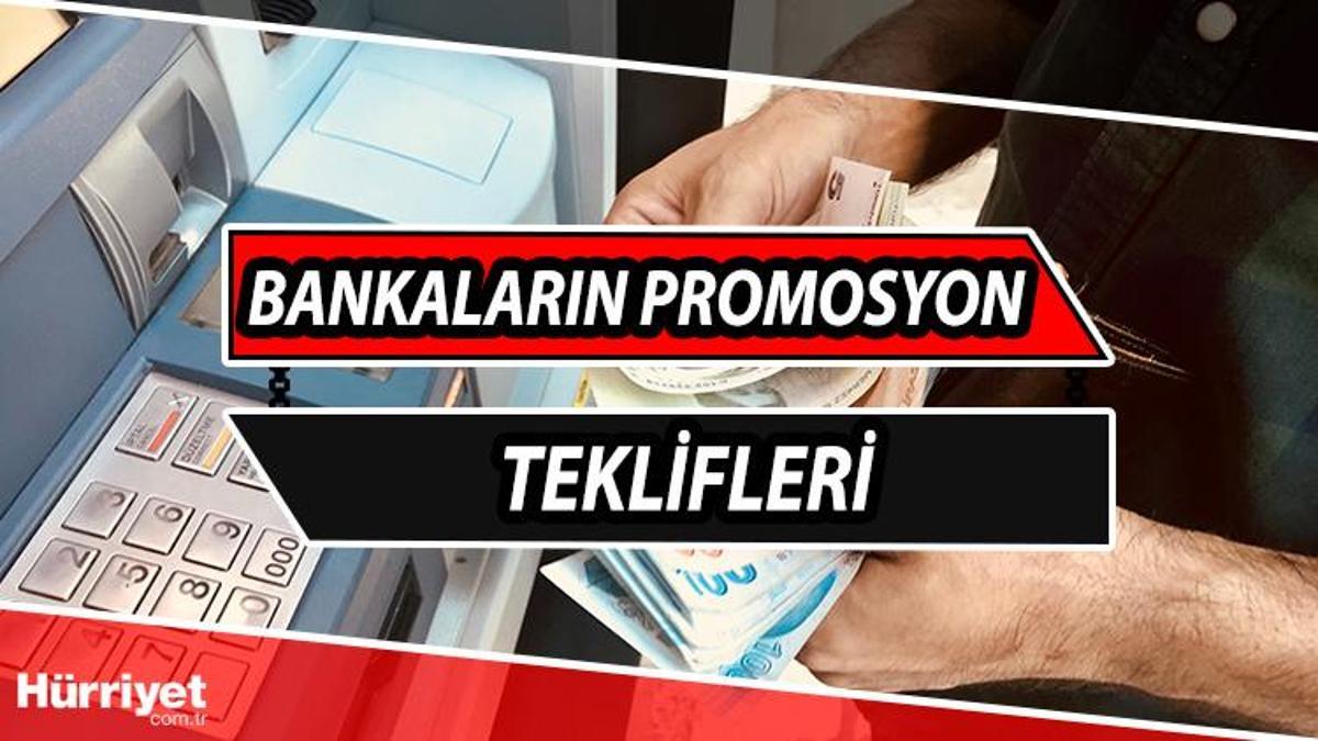 Promosyon en çok veren banka için arayış sürüyor İşte emekli