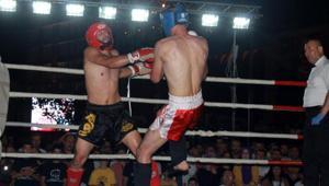 Giresunda kick boks heyecanı