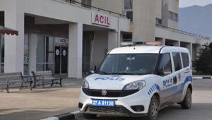 Şarampole devrilen otomobilin sürücüsü yaralandı