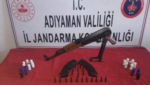 Adıyamanda kaçak silah operasyonu