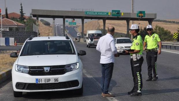 Nurdağı’nda trafik uygulaması