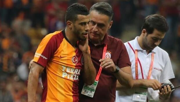 Son dakika... Galatasaray'da Belhanda ameliyat olacak....
