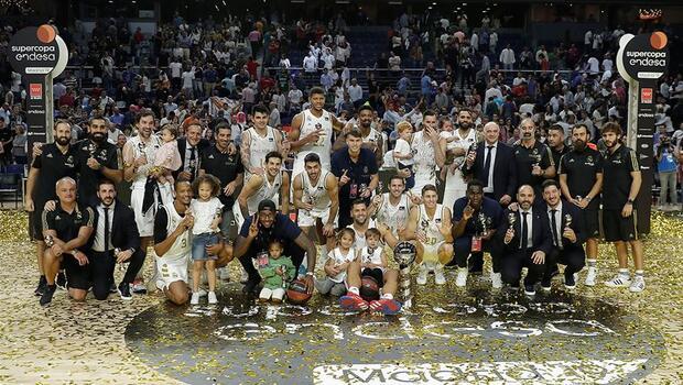 İspanya basketbolunda Süper Kupa'nın sahibi Real Madrid 