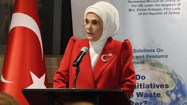 Emine Erdoğan BM'de Türkiye'nin 