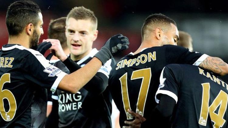 Premier Lig'de lider Leicester City!