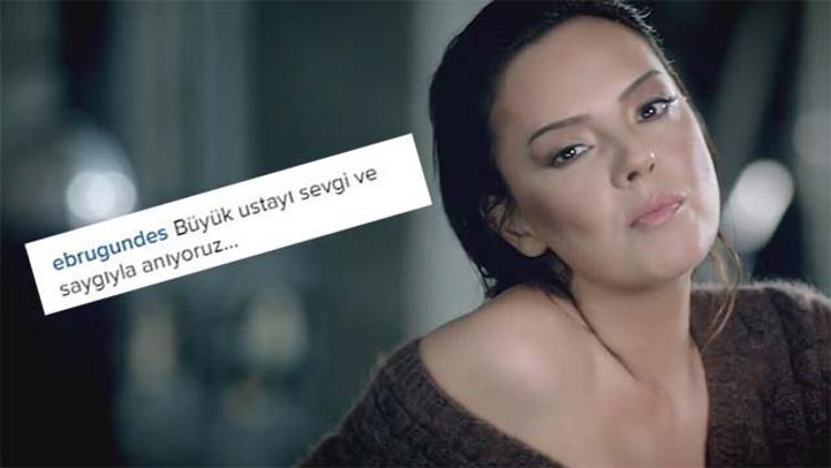 Ebru Gündeş, Müslüm Gürses'i andı!