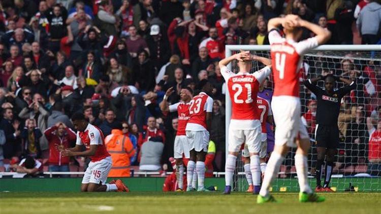 Arsenal tam 3 yıl sonra yenildi ve elendi!