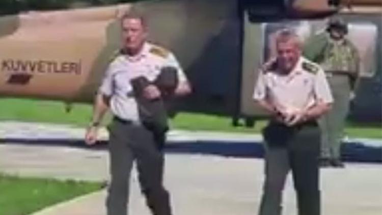 Genelkurmay Başkanı Hulusi Akar'dan ilk görüntü