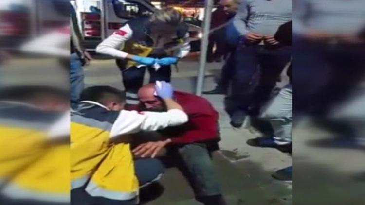 Sahte polise esnaf dayağı