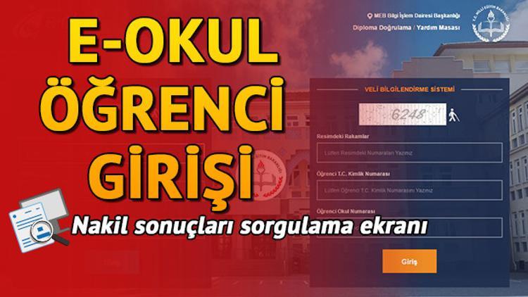 E Okul boş kontenjan bilgileri bu sayfada.. 2. nakil dönemi ne zaman sona erecek?
