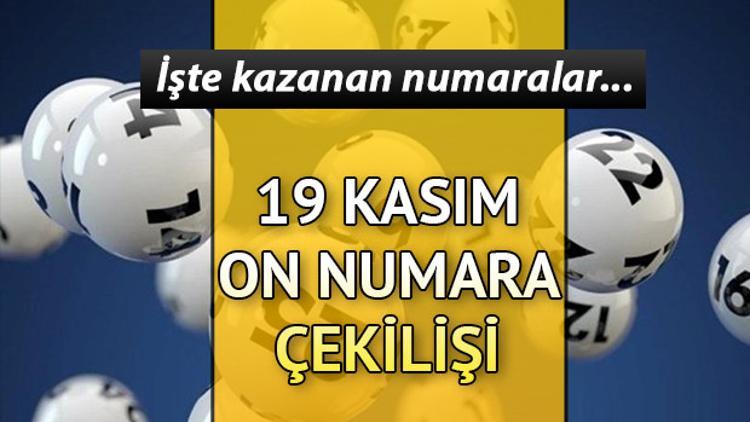 On Numara sonuçları açıklandı... 19 Kasım On Numara sonuçları MPİ sorgulama