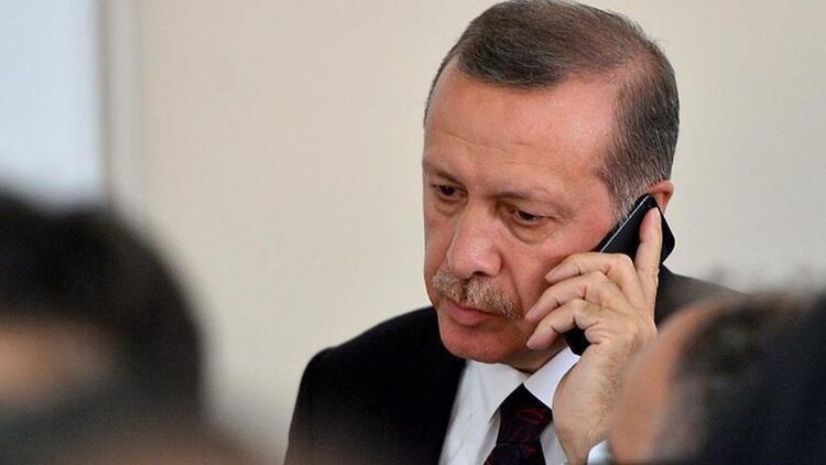 Cumhurbaşkanı Erdoğan'dan vefa telefonu