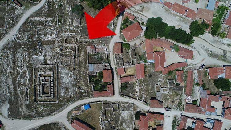 "Antik kente sıfır" mahallede tarihle iç içe yaşam