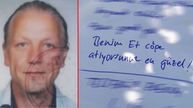 Alman turist ‘Beni çöpe atın’ yazılı notla ölü bulundu