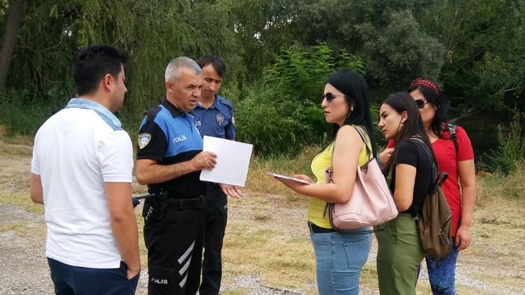 Kırıkkale'de vatandaşlara "ırmağa girmeyin" uyarısı