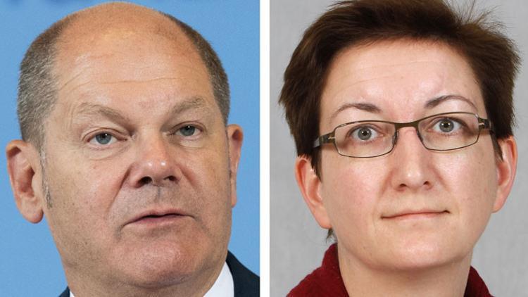 Olaf Scholz, eş genel başkanını buldu