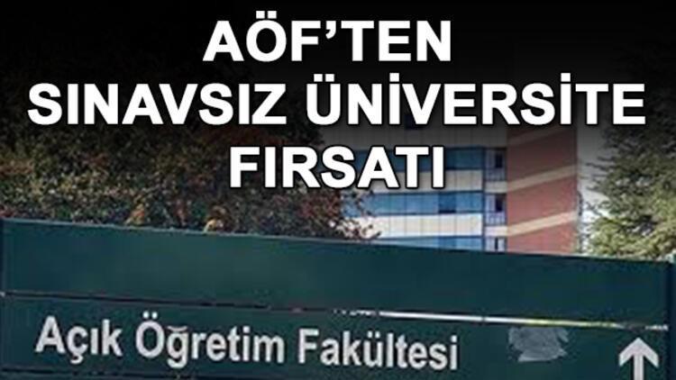 AÖF ikinci üniversite başvuruları ne zaman başlayacak?