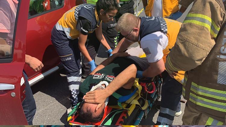 Son dakika: TEM otoyolunda zincirleme kaza: Yaralılar var...