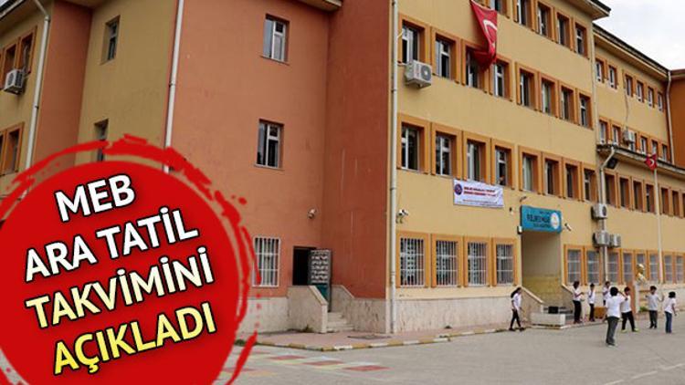 Okullarda ara tatili ne zaman başlayacak?