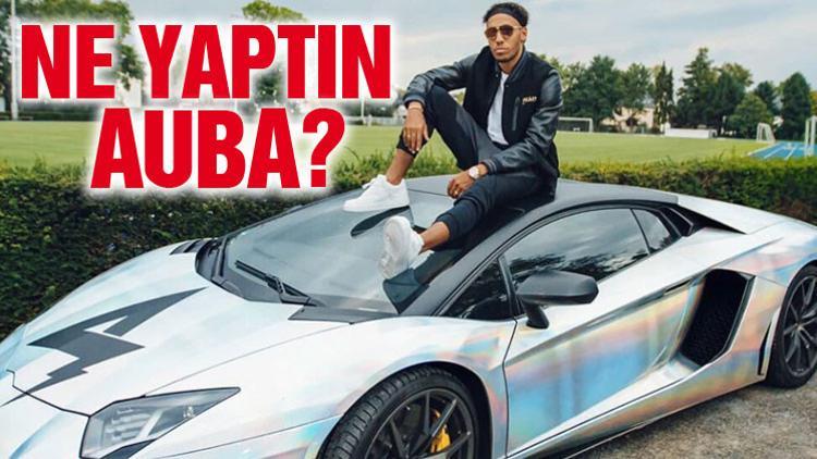 Aubameyang kırmızı LaFerrari’sini kroma boyattı
