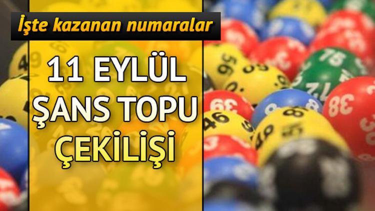 Şans Topu'nda büyük ikramiye devretti! 11 Eylül MPİ Şans Topu çekiliş sonuçları