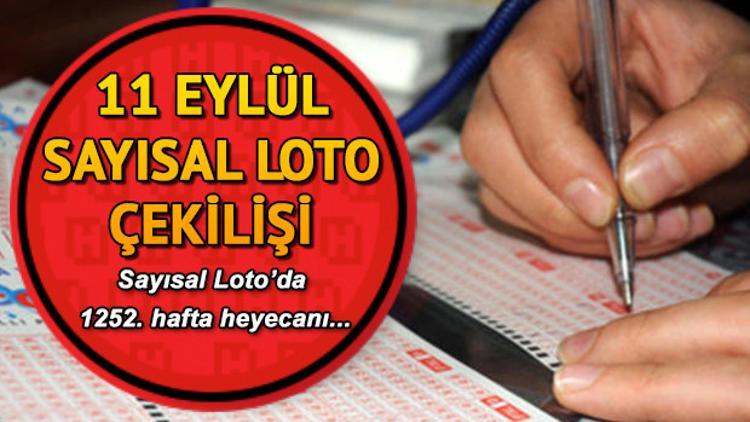Sayısal Loto 11 Eylül sonuçları açıklandı! Büyük ikramiye kime çıktı?