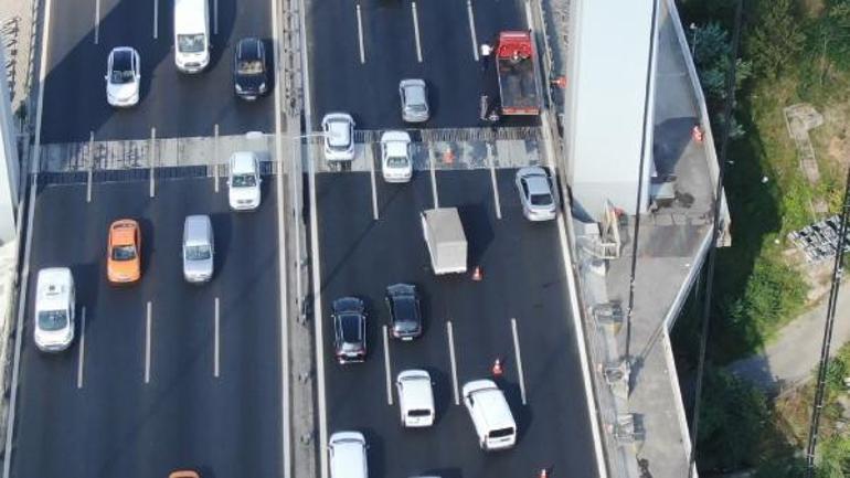 Son dakika...Fatih Sultan Mehmet Köprüsünde hareketli dakikalar: Gözaltılar var