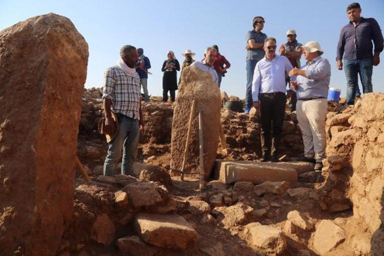 Göbeklitepeye benzeyen Harbetsuvan Tepesinde kazılar başladı