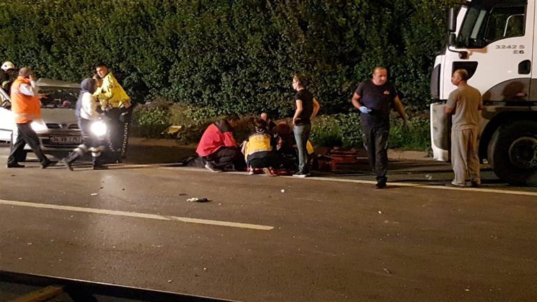 Otoyolda korkunç kaza Çok sayıda ölü ve yaralı var