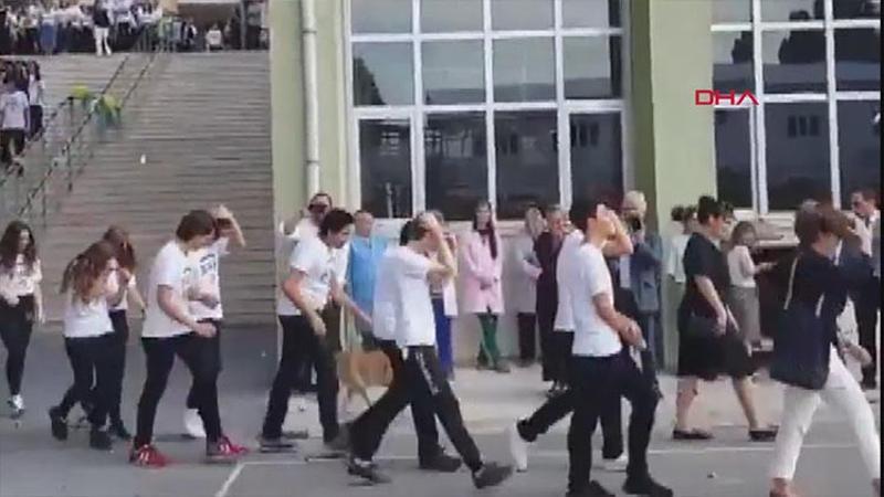 Yeni öğrencilere simit atma geleneğine ilişkin inceleme başlatıldı