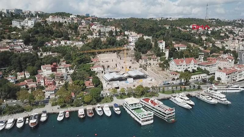 Kuruçeşme'de tartışma konusu olan otel inşaatı
