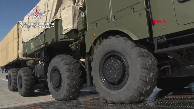 Rusya, S-400 sevkiyatının görüntülerini paylaştı