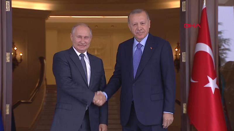 Rusya Devlet Başkanı Putin, Ankara'da