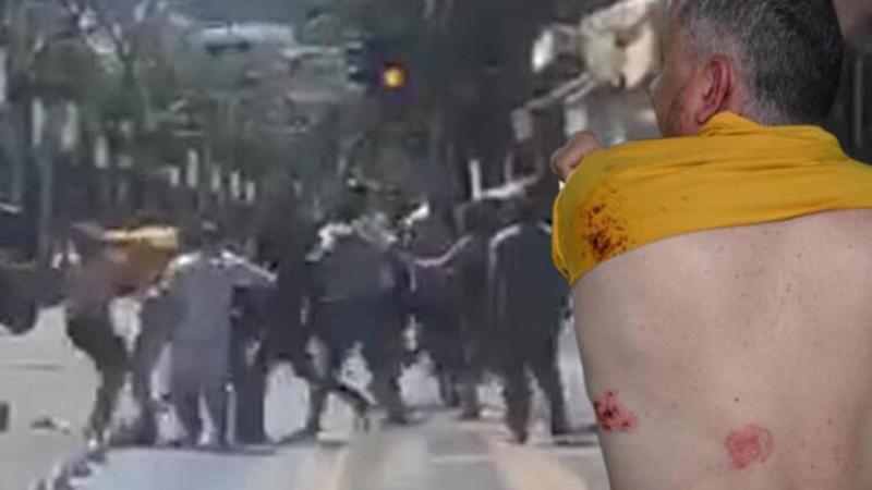 Marmaris'te gezgin Fatih Koparan'a saldırıyı İskoç turistler görüntüledi