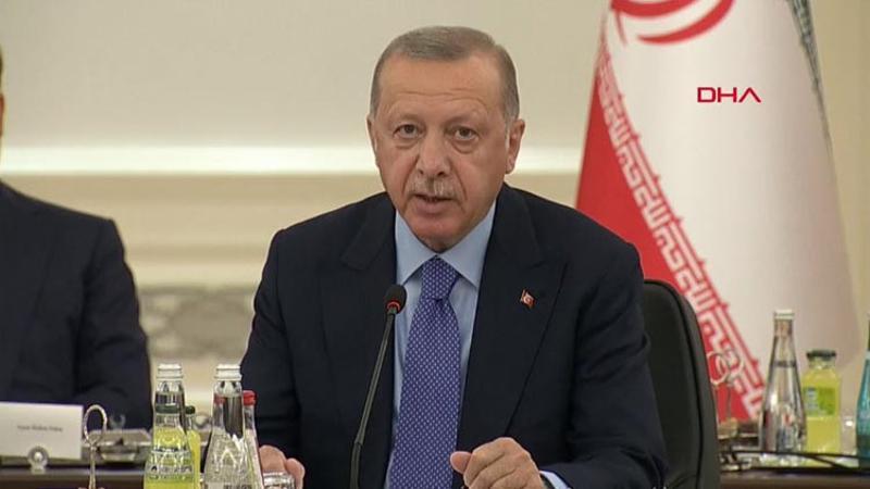 Cumhurbaşkanı Recep Tayyip Erdoğan, toplantı öncesi açıklamalarda bulundu