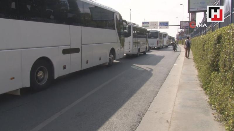 TEKNOFEST nedeniyle Atatürk Havalimanı çevresinde yoğun trafik oluştu