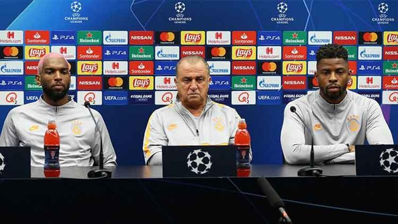 Fatih Terim, UEFA Şampiyonlar Ligi A grubu ilk maçı öncesi öncesi toplantısı düzenledi
