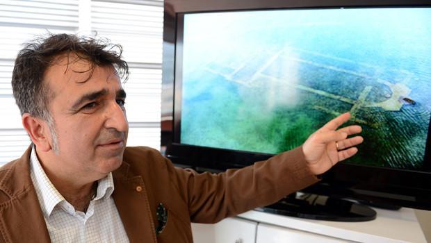 Gölün altındaki 1600 yıllık bazilika ilk kez görüntülendi