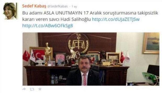 Sedef Kabaş serbest bırakıldı