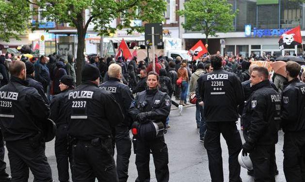 Berlinde sosyal dışlanma ve ırkçılık protestosu