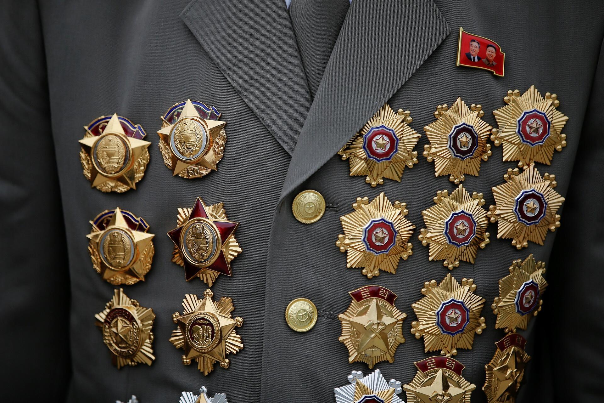 корея генералы с медалями