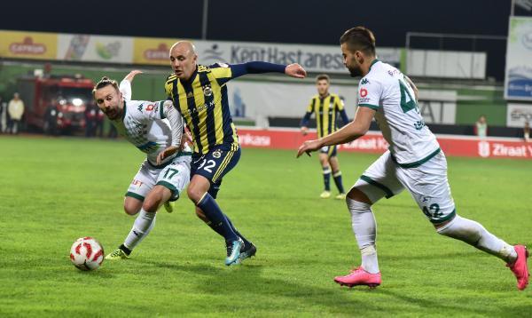 Akın Çorap Giresunspor Fenerbahçe (FOTOĞRAFLAR)